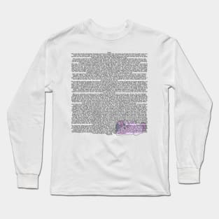 Regarding Twilight Sparkle (CopyPasta) Long Sleeve T-Shirt